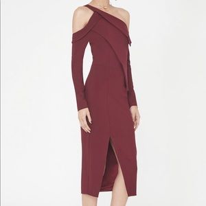 BNWT women’s Burgundy formal dress midi. 4.
